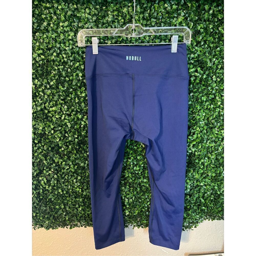 NoBull Project Blue Cropped Leggings Sz Medium